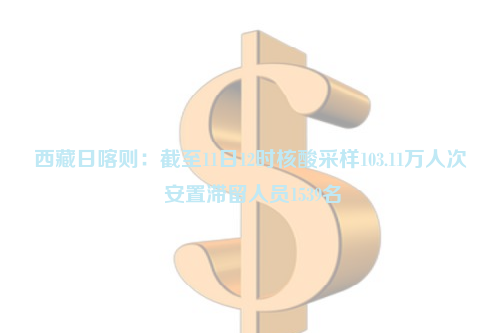 西藏日喀則：截至11日12時核酸采樣103.11萬人次